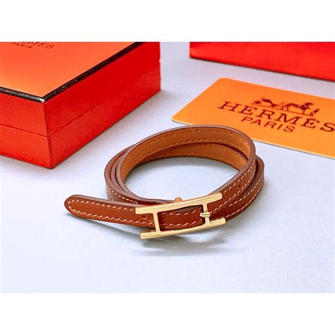 hermes bracciale pelle